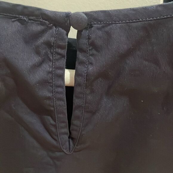 The Impeccable Pig Navy Embroidered Top - Picture 5 of 7